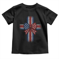 Dot Day Christian Toddler T Shirt Patriotic Polka Dot Cross