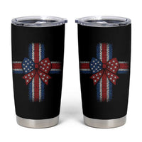 Dot Day Christian Tumbler Cup Patriotic Polka Dot Cross
