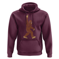 Funny Polka Dot Bigfoot Rock On Hoodie Dot Day Gift