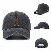 Funny Polka Dot Bigfoot Rock On Washed Cotton Baseball Cap Dot Day Gift