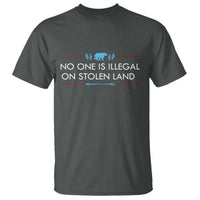 No One Is Illegal On Stolen Land T Shirt Indigenous Peoples Pride
