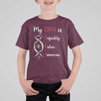 My DNA Is Definitely Native American T Shirt For Kid Indigenous Pride