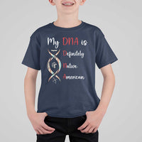 My DNA Is Definitely Native American T Shirt For Kid Indigenous Pride