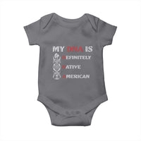 My DNA Is Definitely Native American Baby Onesie Native Roots Pride