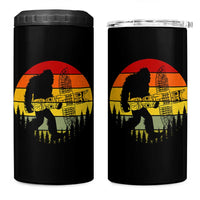 Vintage Pacific Northwest Bigfoot With Totem Pole 4 in 1 Can Cooler Tumbler