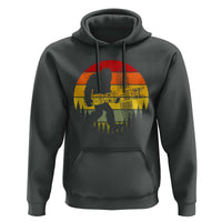 Vintage Pacific Northwest Bigfoot With Totem Pole Hoodie