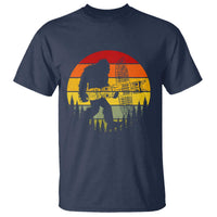 Vintage Pacific Northwest Bigfoot With Totem Pole T Shirt