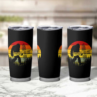 Vintage Pacific Northwest Bigfoot With Totem Pole Tumbler Cup