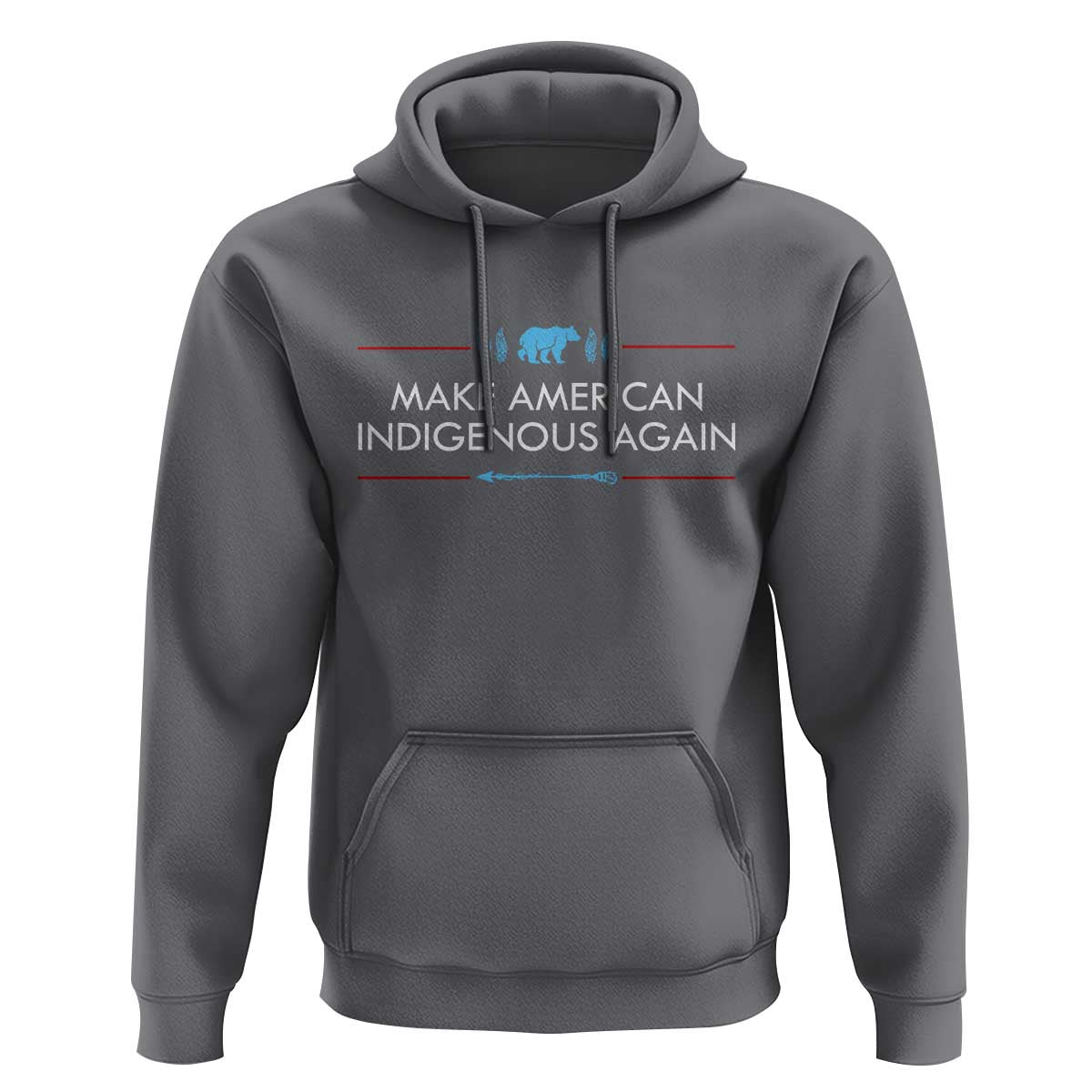 Make America Indigenous Again Hoodie Native Heritage Pride