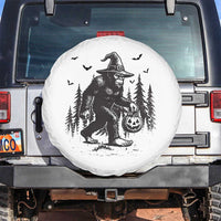 Funny Halloween Gift Spare Tire Cover Bigfoot Witch Costume - Wonder Print Shop