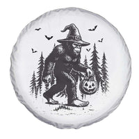 Funny Halloween Gift Spare Tire Cover Bigfoot Witch Costume - Wonder Print Shop