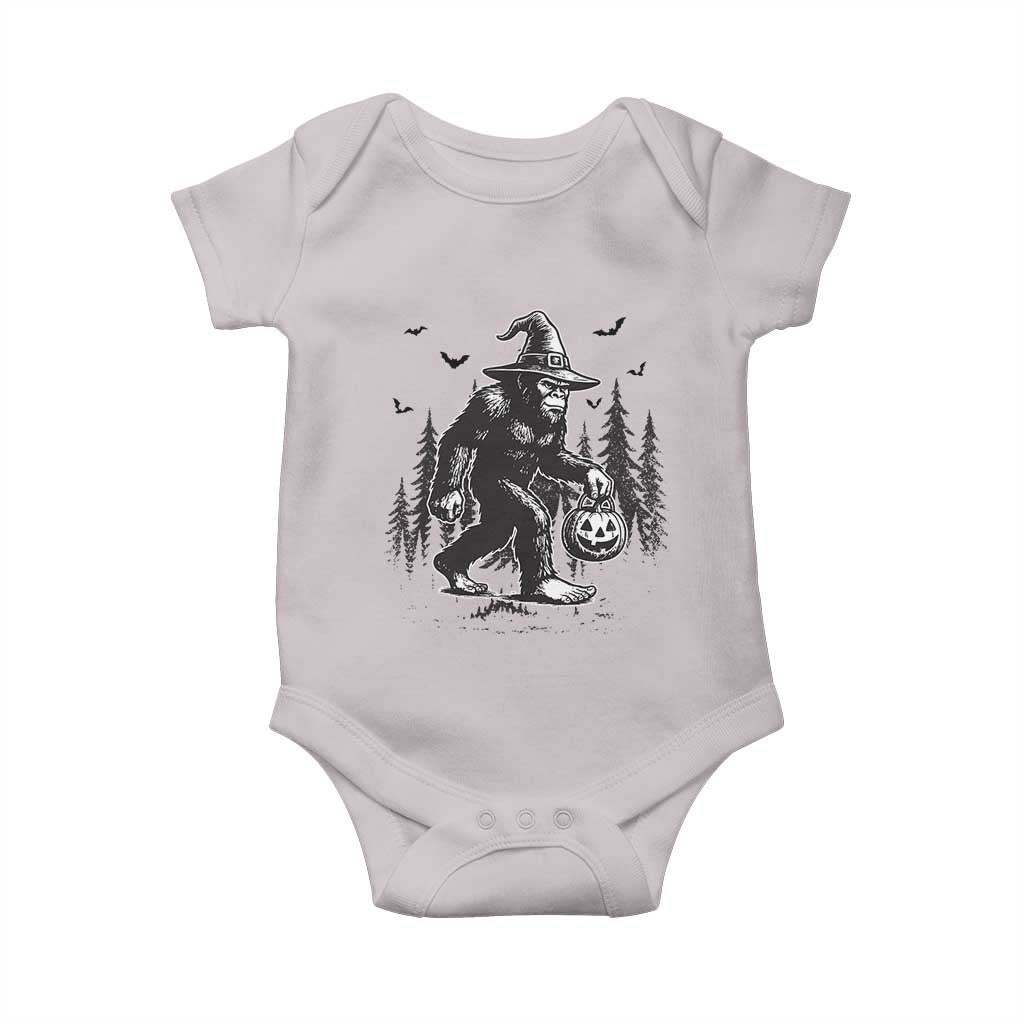 Funny Halloween Gift Baby Onesie Bigfoot Witch Costume - Wonder Print Shop