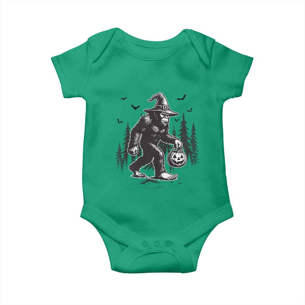 Funny Halloween Gift Baby Onesie Bigfoot Witch Costume - Wonder Print Shop