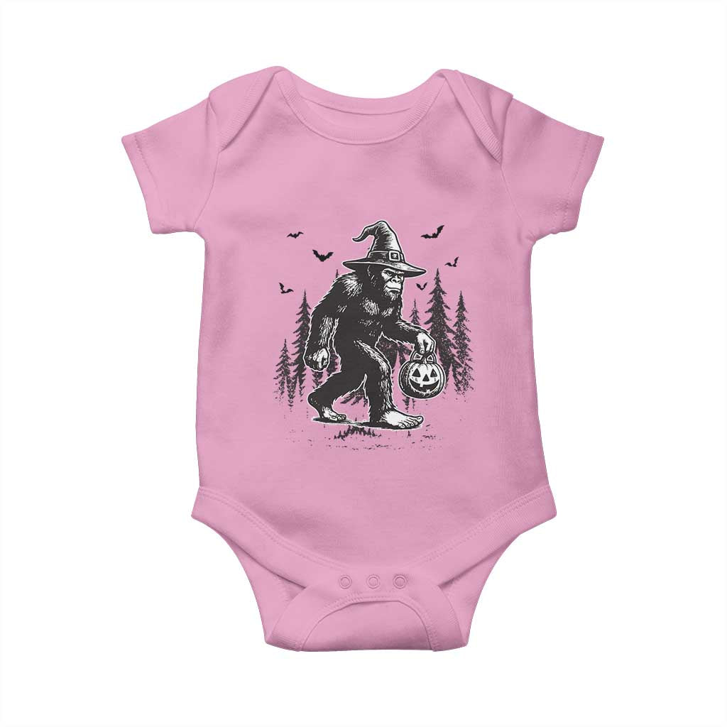 Funny Halloween Gift Baby Onesie Bigfoot Witch Costume - Wonder Print Shop
