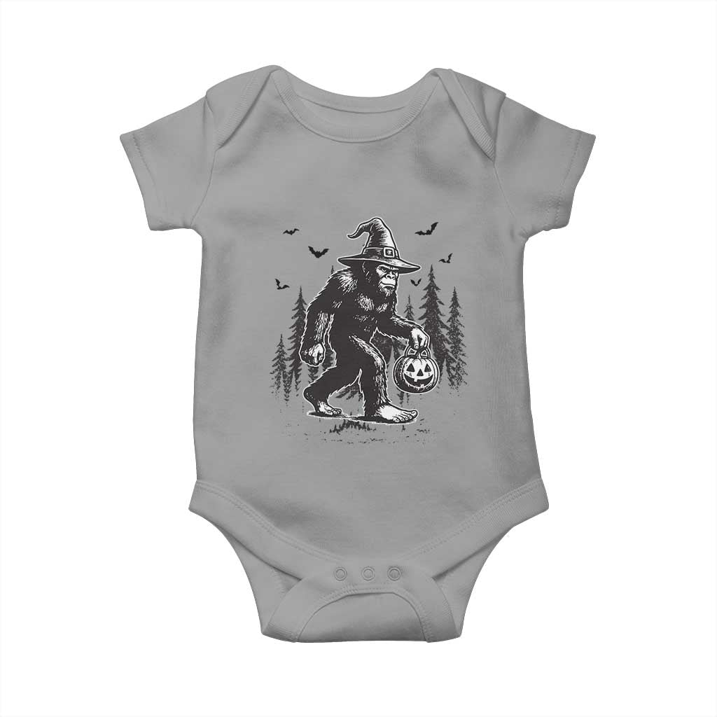 Funny Halloween Gift Baby Onesie Bigfoot Witch Costume - Wonder Print Shop