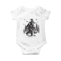 Funny Halloween Gift Baby Onesie Bigfoot Witch Costume - Wonder Print Shop