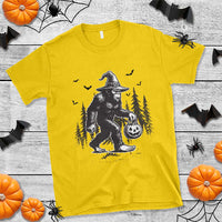 Funny Halloween Gift T Shirt Bigfoot Witch Costume - Wonder Print Shop