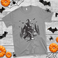 Funny Halloween Gift T Shirt Bigfoot Witch Costume - Wonder Print Shop