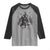 Funny Halloween Gift Raglan Shirt Bigfoot Witch Costume - Wonder Print Shop