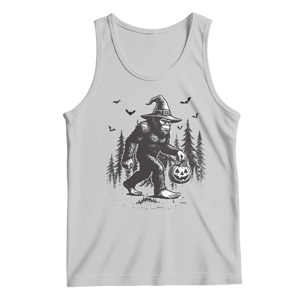 Funny Halloween Gift Tank Top Bigfoot Witch Costume - Wonder Print Shop