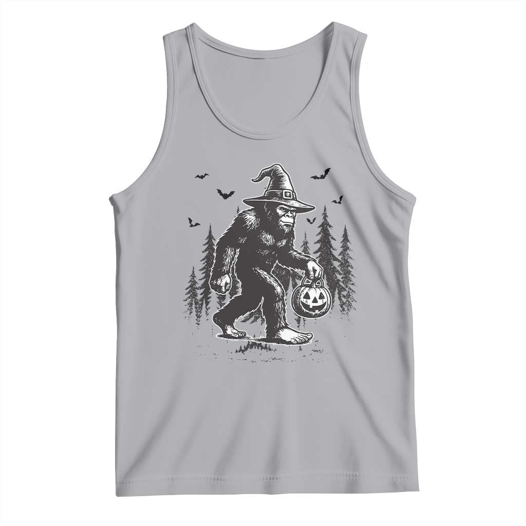 Funny Halloween Gift Tank Top Bigfoot Witch Costume - Wonder Print Shop