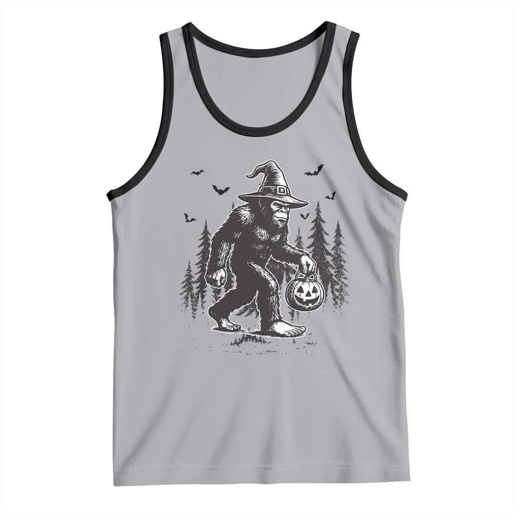 Funny Halloween Gift Tank Top Bigfoot Witch Costume - Wonder Print Shop