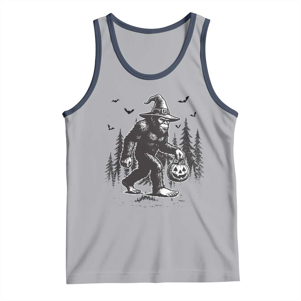 Funny Halloween Gift Tank Top Bigfoot Witch Costume - Wonder Print Shop