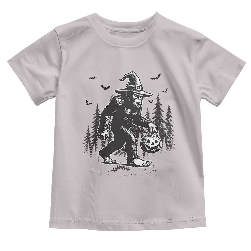 Funny Halloween Gift Toddler T Shirt Bigfoot Witch Costume - Wonder Print Shop