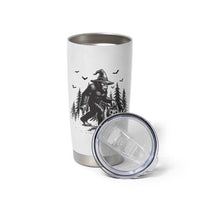 Funny Halloween Gift Tumbler Cup Bigfoot Witch Costume