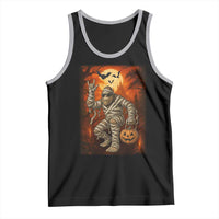 Halloween Mummy Bigfoot Tank Top Funny Cryptid Gift - Wonder Print Shop