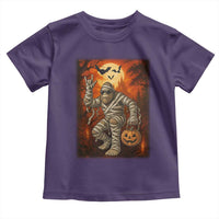 Halloween Mummy Bigfoot Toddler T Shirt Funny Cryptid Gift - Wonder Print Shop