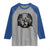 Funny Halloween Bigfoot With Jack O Lantern Raglan Shirt - Wonder Print Shop