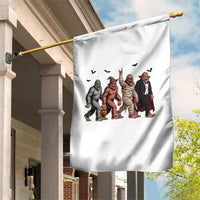Funny Halloween Garden Flag Bigfoot Monster Cosplay Characters - Wonder Print Shop