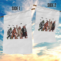 Funny Halloween Garden Flag Bigfoot Monster Cosplay Characters - Wonder Print Shop