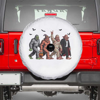 Funny Halloween Spare Tire Cover Bigfoot Monster Cosplay Characters - Wonder Print Shop