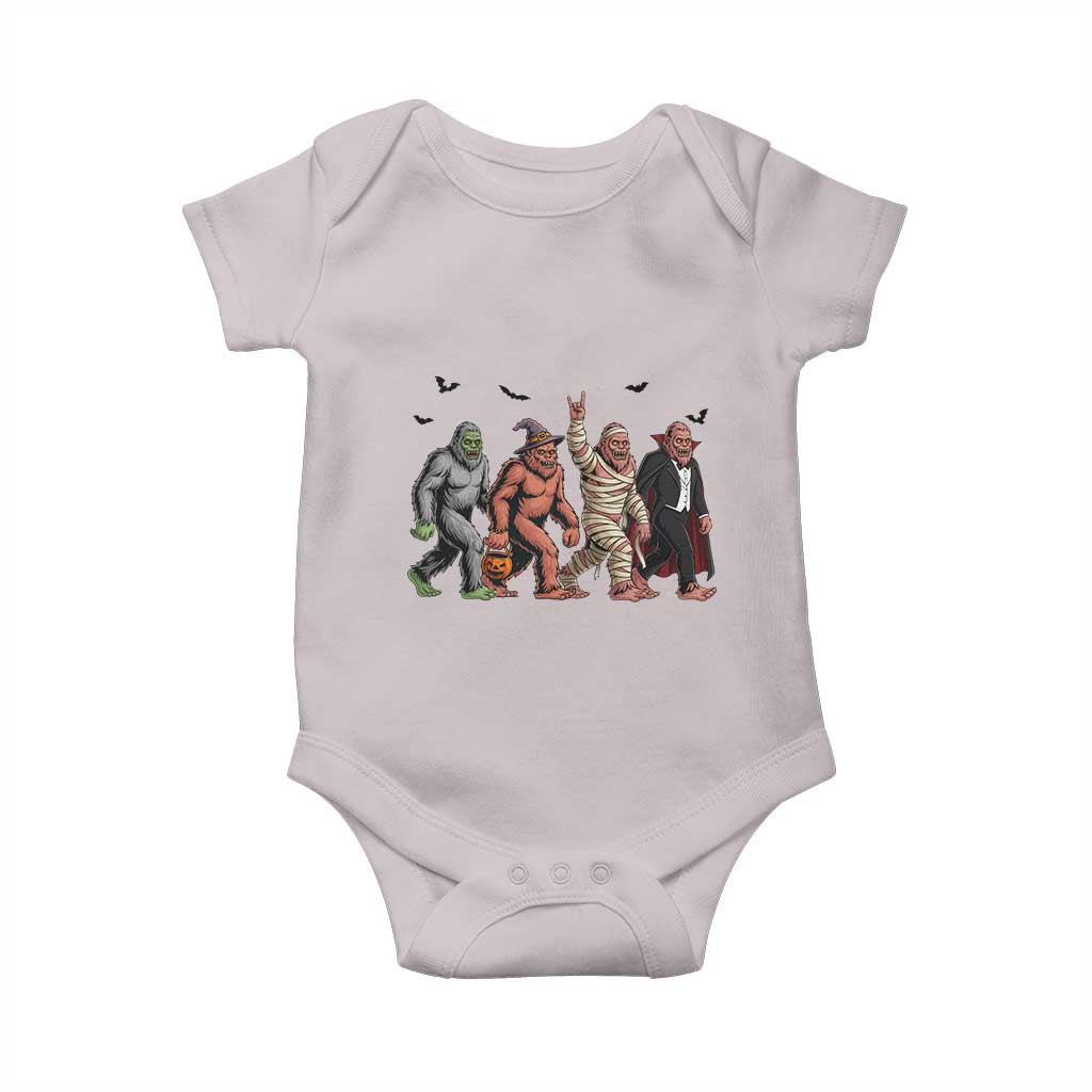Funny Halloween Baby Onesie Bigfoot Monster Cosplay Characters - Wonder Print Shop