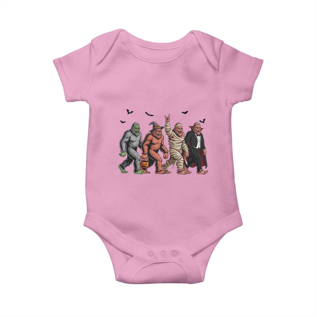 Funny Halloween Baby Onesie Bigfoot Monster Cosplay Characters - Wonder Print Shop