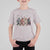 Funny Halloween T Shirt For Kid Bigfoot Monster Cosplay Characters - Wonder Print Shop