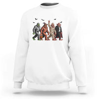 Funny Halloween Sweatshirt Bigfoot Monster Cosplay Characters - Wonder Print Shop