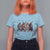 Funny Halloween T Shirt For Women Bigfoot Monster Cosplay Characters - Wonder Print Shop