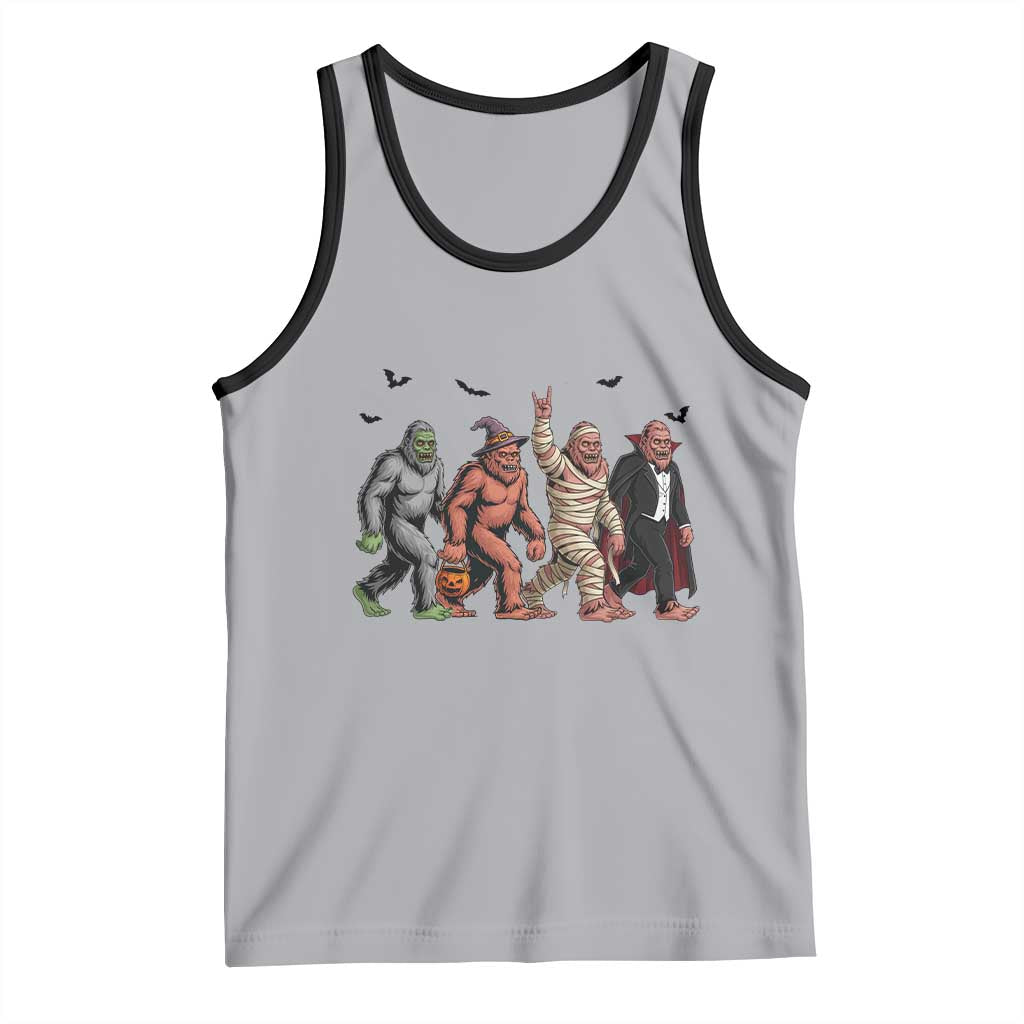 Funny Halloween Tank Top Bigfoot Monster Cosplay Characters - Wonder Print Shop