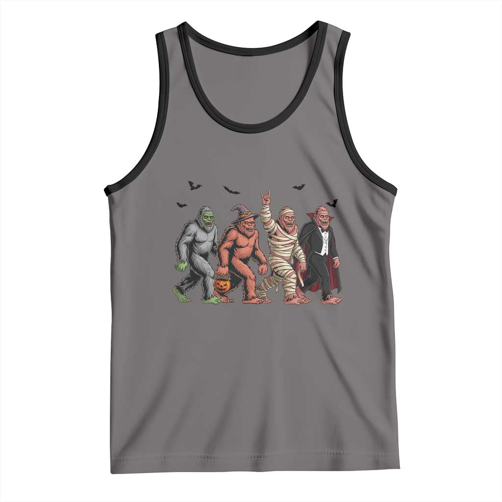 Funny Halloween Tank Top Bigfoot Monster Cosplay Characters - Wonder Print Shop