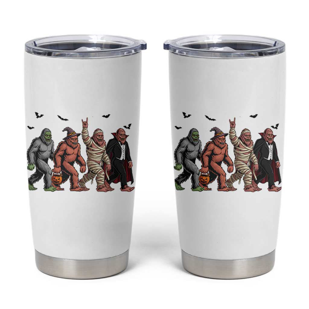 Funny Halloween Tumbler Cup Bigfoot Monster Cosplay Characters