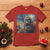 Funny Halloween T Shirt Bigfoot Selfie With Ghost Starry Night Art - Wonder Print Shop