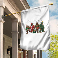 Bigfoot Christmas Cosplay Garden Flag Funny Holiday Gift - Wonder Print Shop