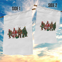 Bigfoot Christmas Cosplay Garden Flag Funny Holiday Gift - Wonder Print Shop
