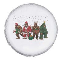 Bigfoot Christmas Cosplay Spare Tire Cover Funny Holiday Gift - Wonder Print Shop