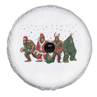 Bigfoot Christmas Cosplay Spare Tire Cover Funny Holiday Gift - Wonder Print Shop