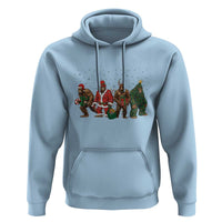 Bigfoot Christmas Cosplay Hoodie Funny Holiday Gift - Wonder Print Shop
