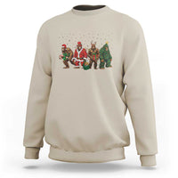 Bigfoot Christmas Cosplay Sweatshirt Funny Holiday Gift - Wonder Print Shop